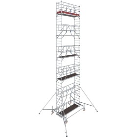 Échafaudage roulant STABILO®, Série 100, Longueur de champ 2,50 m, Hauteur de travail 9,50 m