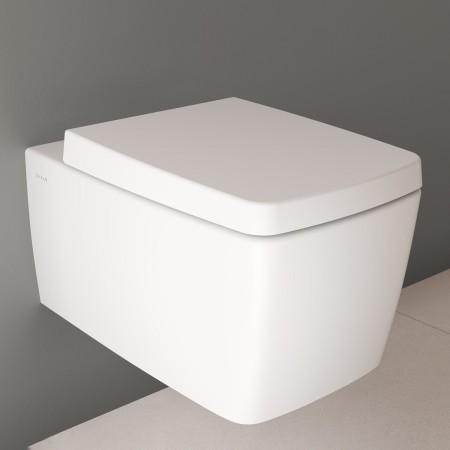 VitrA Metropole WC suspendu VitrAflush 2.0, sans bride avec abattant Slim Wrap