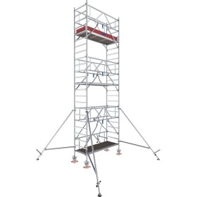 Échafaudage en aluminium STABILO®, série 1000, longueur de champ 2,00 m, hauteur de travail 5,30 m