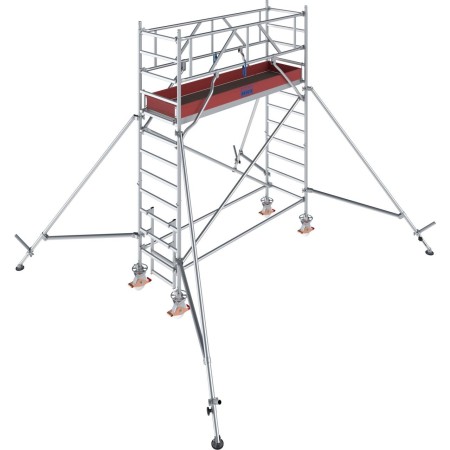 Krause STABILO®, Échafaudage mobile Série 1000, longueur de travée 2,50 m, hauteur de plateforme 2,30 m