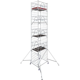 Échafaudage roulant STABILO® Série 50, Longueur de champ 2,00 m, Hauteur de travail 8,40 m