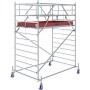 Krause STABILO®, Fahrgerüst Serie 50, Feldlänge 2,50 m, Standhöhe 2,40 m - technische Ansicht