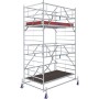 Krause STABILO®, Fahrgerüst Serie 50, Feldlänge 2,50 m, Standhöhe 3,40 m - technische Ansicht