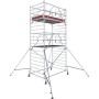 Krause STABILO®, Échafaudage mobile Série 50, Longueur 2,50 m, Hauteur de travail 4,40 m - vue technique