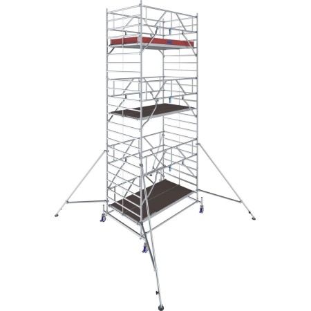 Krause Échafaudage roulant STABILO®, Série 50, Longueur de champ 2,50 m, Hauteur de travail 5,40 m