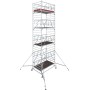 Krause STABILO®, Fahrgerüst Serie 50, Feldlänge 2,50 m, Standhöhe 7,40 m - Detailansicht