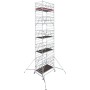 Krause STABILO®, Fahrgerüst Serie 50, Feldlänge 2,50 m, Standhöhe 9,40 m - Detailansicht