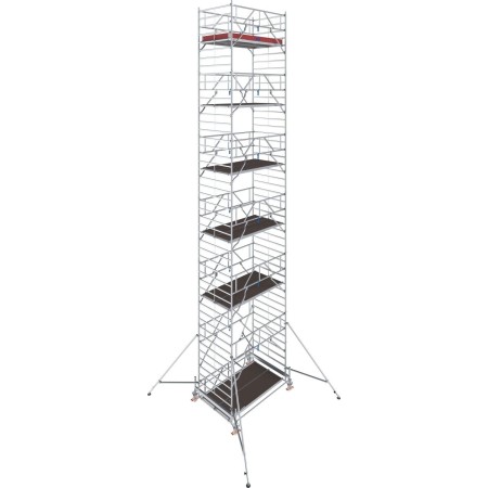 Krause Échafaudage STABILO®, Série 500, Longueur de champ 2,50 m, Hauteur de travail 11,50 m