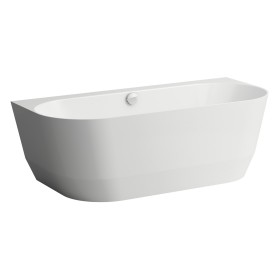 LAUFEN PRO Vorwand-Badewanne 180 x 80 cm Version mittig aus Marbond