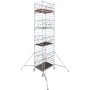 Krause Échafaudage roulant en aluminium STABILO® - vue détaillée
