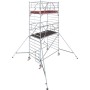 Krause Échafaudage STABILO®, Série 5000, Longueur de champ 2,50 m, Hauteur de travail 4,30 m