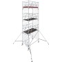 Krause Échafaudage STABILO®, Série 5000, Longueur de champ 2,50 m, Hauteur de travail 6,30 m