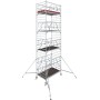 Krause Échafaudage STABILO®, Série 5000, Longueur de champ 2,50 m, Hauteur de travail 7,30 m - vue détaillée