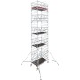 Krause Échafaudage roulant en aluminium STABILO® - vue détaillée