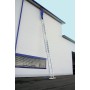 Krause Stabilo Sprossen-Seilzugleiter, dreiteilig 3x14 Sprossen - technische Ansicht