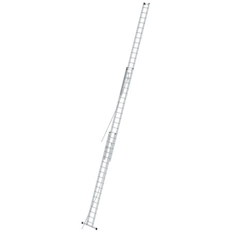 Krause Stabilo Sprossen-Seilzugleiter, dreiteilig 3x18 Sprossen