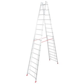 Krause Stabilo Sprossen-Doppelleiter 2x16 Sprossen