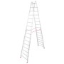 Krause Stabilo Sprossen-Doppelleiter 2x16 Sprossen - Detailansicht