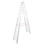 Krause Stabilo Sprossen-Doppelleiter 2x18 Sprossen