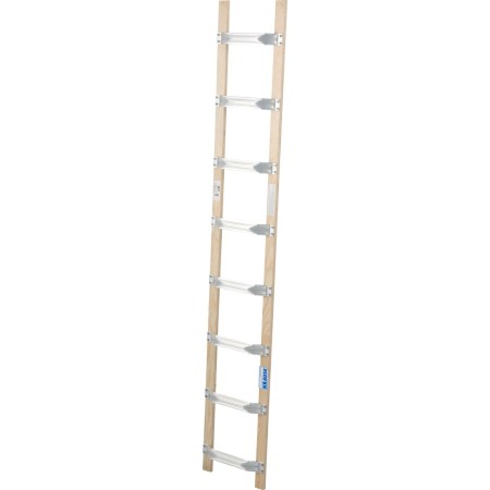 Krause DachLeiter mit 8 Sprossen aus Alu und Holz