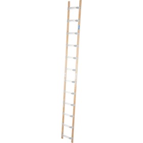 Krause DachLeiter mit 12 Sprossen aus Alu und Holz