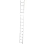 Krause DachLeiter mit 14 Sprossen aus Aluminium