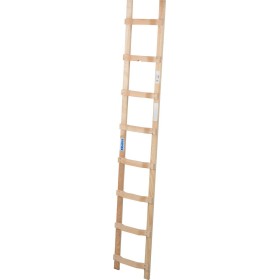 Krause DachLeiter mit 8 Sprossen aus Holz