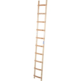 Krause DachLeiter mit 10 Sprossen aus Holz