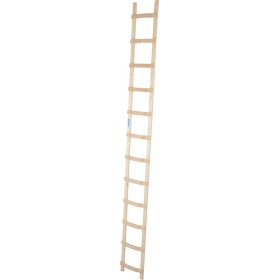 Krause DachLeiter mit 12 Sprossen aus Holz