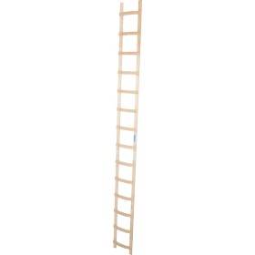 Krause DachLeiter mit 14 Sprossen aus Holz