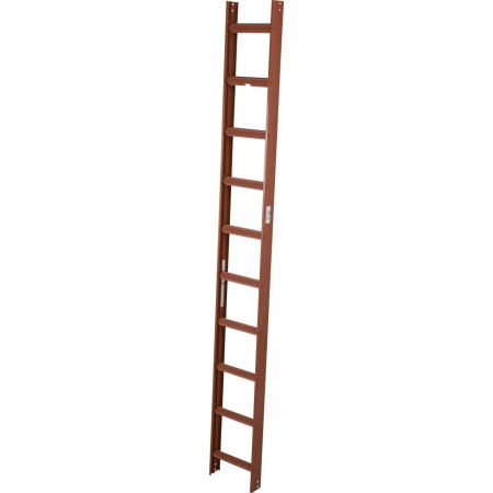 Krause Kaminkehrerleiter (Rot), 10 Sprossen