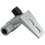 Krause Halter mit Endanschlag links - technische Ansicht