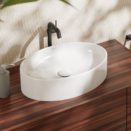 hansgrohe Xuniva D Aufsatzwaschtisch oval 55 x 40 cm