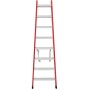 Krause Kunststoff Stufen-DoppelLeiter, 2x8 Stufen - Detailansicht