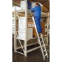 Krause Stufen-RegalLeiter für T-Schienenanlage, 11 Stufen - Produktansicht