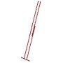 Krause Kunststoff-SchiebLeiter GFK, 2x12 Sprossen - Detailansicht