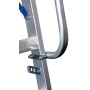 Krause Main courante en aluminium (11-18 marches/barreaux) - vue technique