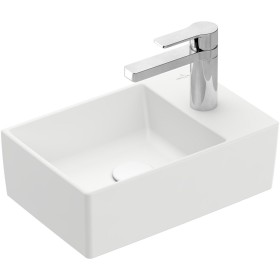 Villeroy & Boch Memento 2.0 Lavabo 40 cm con 1 foro per rubinetto, senza troppopieno