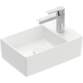 Villeroy & Boch Memento 2.0 Lavabo 40 cm con 1 foro per rubinetto, senza troppo pieno
