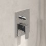 Villeroy & Boch Taro Duschsystem mit Brausestange, Kopfbrause und UP-Einhebel-Armatur - Detailansicht