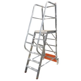 Krause Podestleiter Vario kompakt 6 Stufen