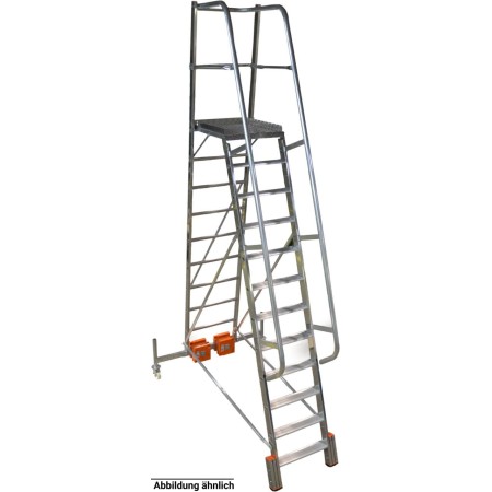 Krause Podestleiter Vario kompakt, 10 Stufen