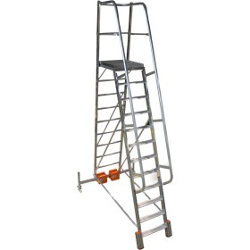 Krause Podestleiter Vario kompakt, 12 Stufen