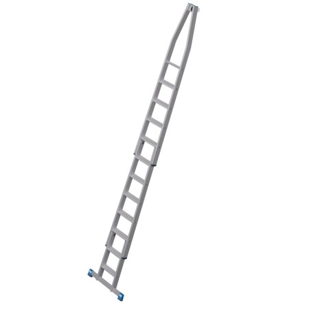 Krause Échelle de nettoyage en verre à 3 niveaux Stabilo R13, 12 marches