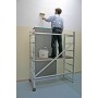 Krause Fahrgerüst Arbeitshöhe 3 meter - technische Ansicht