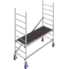 Krause Échafaudage en aluminium ProTec Hauteur de travail 0,90 m