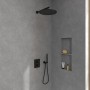 Villeroy & Boch Universal Taps & Fittings Unterputz-Thermostat-Set inkl. Regenbrause und Handbrause - technische Ansicht