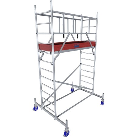 Krause Échafaudage en aluminium ProTec Hauteur de travail 2,30 m
