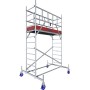 Krause Échafaudage en aluminium ProTec Hauteur de travail 2,30 m - vue technique