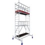Krause Échafaudage en aluminium ProTec hauteur de travail 3,30 m - vue détaillée